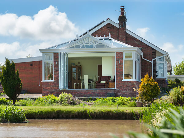 Conservatory with Bi-Fold Doors