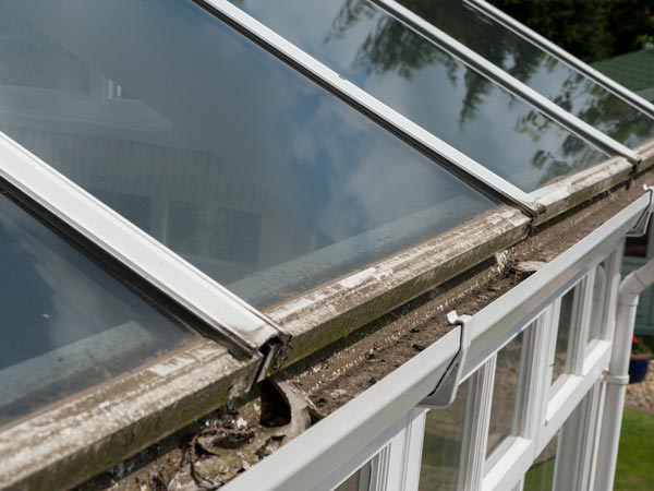 Old Conservatory Roof